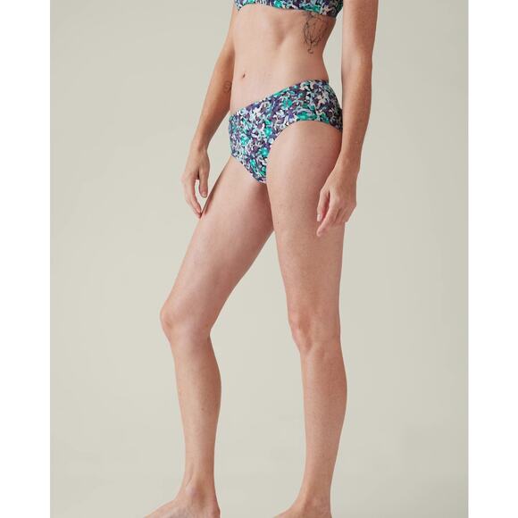 NWT Athleta Clean Full Swim Bottom - LARGE - elysian floral green - LARGE - Picture 3 of 5